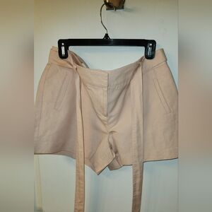 LOFT Linen Shorts, Size 6, Color Rose